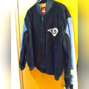 Rams suede jacket